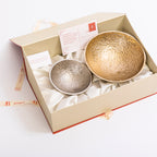 Aura pedestal bowls