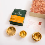 The Estate coffee & brass dabara gift set