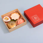 Four-piece festive candle set