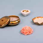 Four-piece festive candle set