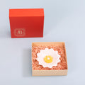 Lotus marble urli with daisy floating candles