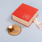 Lotus metal pooja thali with tealight holder