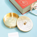 Ornate brass storage box