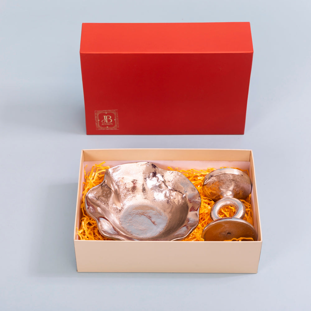Silver luxe home décor gift hamper