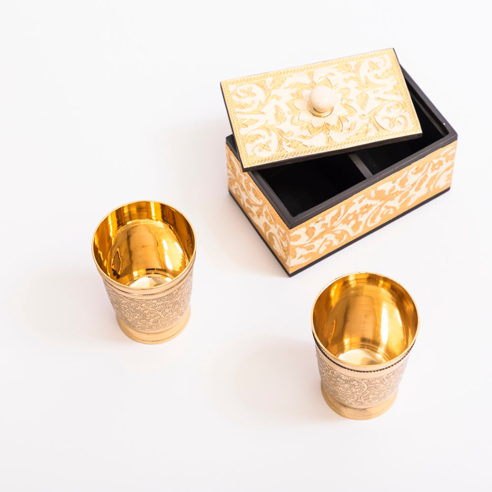 The meenakari elegance gift set