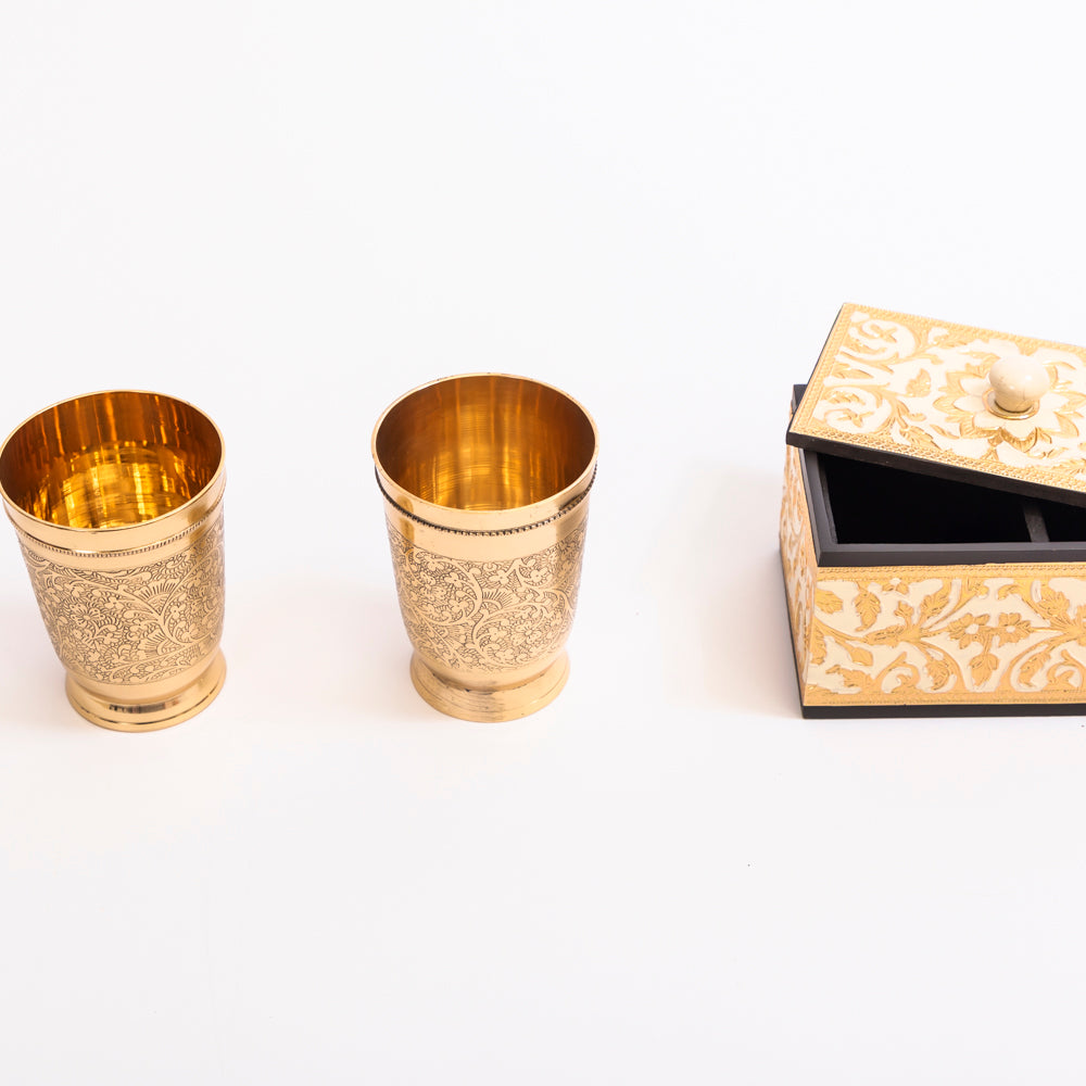 The meenakari elegance gift set