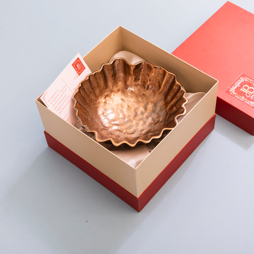 Bloom gold bowl