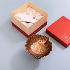 Bloom gold bowl